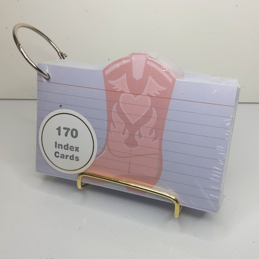 James Burke Index Card, 170, New-in-Pack